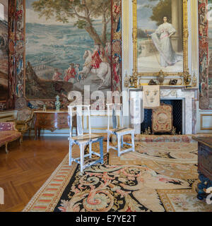 Woodstock, Oxfordshire, UK, Vendredi 26 Septembre 2014 Aperçu de Ai Weiwei à Blenheim Palace, Blenheim Art Foundation's Exposition inaugurale, ouverture au public le 1er octobre 2014 en chaire en 2e chambre de l'État © Nikreates/Alamy Banque D'Images