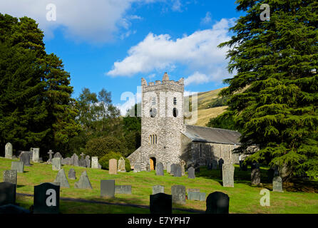 L'Église de Jésus, Troutbeck, Parc National de Lake District, Cumbria, Angleterre, Royaume-Uni Banque D'Images