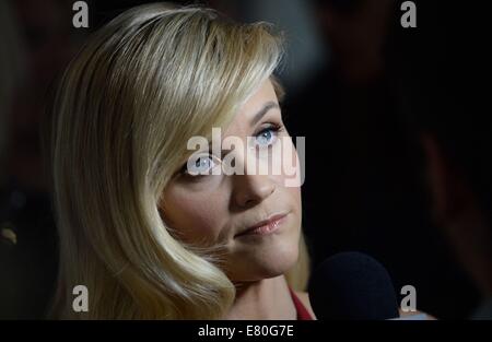 Arrivées à Reese Witherspoon pour ALLÉ GIRL Première mondiale et Opening Night Gala à la 52ème Festival du Film de New York, Alice Tully Hall au Lincoln Center, New York, NY Le 26 septembre 2014. Photo par : Kristin Callahan/Everett Collection Banque D'Images