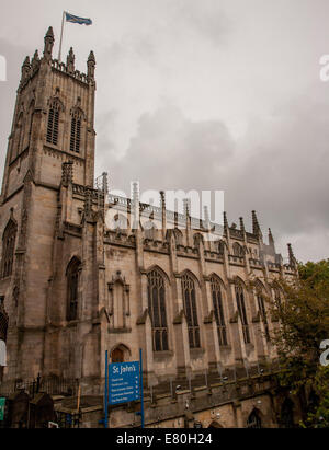 L'église Saint John's,Ouest,FIN,Princes Street Edinburgh, Ecosse, Royaume-Uni Banque D'Images