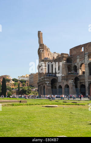 Rome, Italie Le 28 avril 2012. Vue sur le Colisée, Italie Banque D'Images