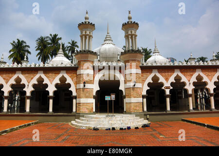 Masjid Jamek, la Mosquée Jamed, à Kuala Lumpur, Malaisie Banque D'Images