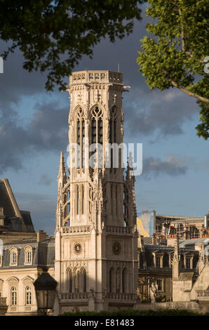 France, Paris, église de Saint Germain l'Auxerrois, Banque D'Images