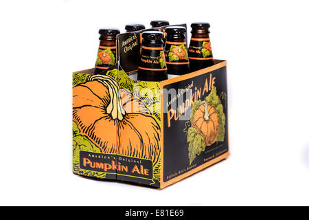 Buffalo Bill's Brewery Pumpkin Ale Banque D'Images