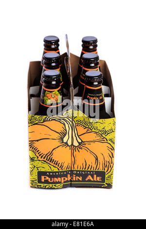 Buffalo Bill's Brewery Pumpkin Ale Banque D'Images