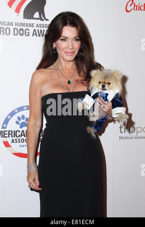 Los Angeles, Californie, USA. 27 Sep, 2014. Vanderpump Lisa arrive à la 4e Conférence annuelle de l'Association American Humane Dog Hero Awards le 27 septembre 2014 au Beverly Hilton Hotel, Beverly Hills, Californie.USA.. TLeopold Globe Crédit :/Photos/ZUMA/Alamy Fil Live News Banque D'Images