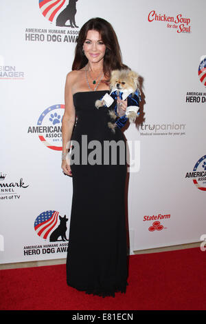 Los Angeles, Californie, USA. 27 Sep, 2014. Vanderpump Lisa arrive à la 4e Conférence annuelle de l'Association American Humane Dog Hero Awards le 27 septembre 2014 au Beverly Hilton Hotel, Beverly Hills, Californie.USA.. TLeopold Globe Crédit :/Photos/ZUMA/Alamy Fil Live News Banque D'Images