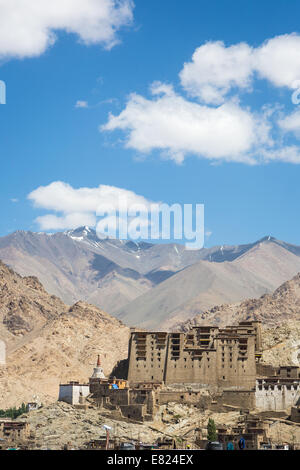 Le Palais de Leh, Ladakh, Inde Banque D'Images