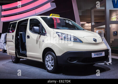 NISSAN e-NV200 Taxi électrique à la 65ème IAA Véhicules utilitaires à Hanovre 2014 Banque D'Images