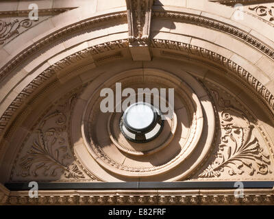 Entrée principale,puits vertical, Carnegie Hall, NYC Banque D'Images