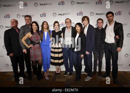 PaleyFest 2014 - 'Merveille de Agents du S.H.I.E.L.D.' présentation au théâtre Dolby comprend : Jeph Loeb,Jeffrey Bell,Ming-Na Wen,Chloe Bennett, Elizabeth Henstridge,Clark Gregg,Maurissa Tancharoen,Jed Whedon,Iain De Caestecker, Brett Dalton Où : Los Angeles, California, United States Quand : 23 Mars 2014 Banque D'Images