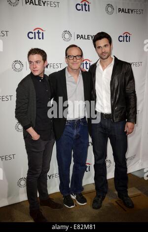 PaleyFest 2014 - 'Merveille de Agents du S.H.I.E.L.D.' présentation au théâtre Dolby comprend : Iain De Caestecker,Clark Gregg, Brett Dalton Où : Los Angeles, California, United States Quand : 23 Mars 2014 Banque D'Images