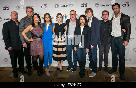 PaleyFest 2014 - 'Merveille de Agents du S.H.I.E.L.D.' présentation au théâtre Dolby comprend : Jeph Loeb,Jeffrey Bell,Ming-Na Wen,Chloe Bennett, Elizabeth Henstridge,Clark Gregg,Maurissa Tancharoen,Jed Whedon,Iain De Caestecker, Brett Dalton Où : Los Angeles, California, United States Quand : 23 Mars 2014 Banque D'Images