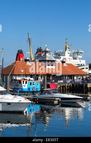 Port Rothesay et plaisance. Bute.Ecosse UK Banque D'Images