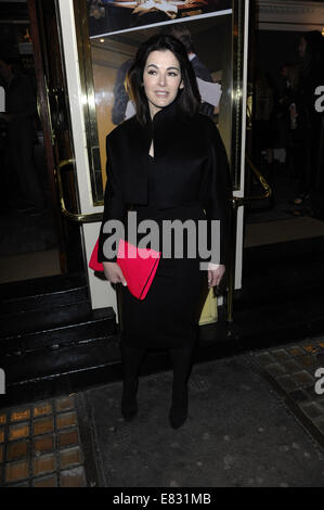 Appuyez sur la nuit pour 'Fatal Attraction' au Theatre Royal - Arrivées en vedette : Nigella Lawson Où : London, Royaume-Uni Quand : 25 Mars 2014 Banque D'Images