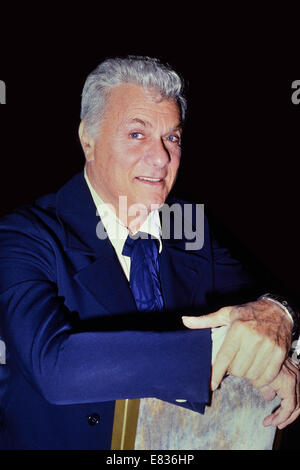 Tony Curtis, vers 1980 Banque D'Images