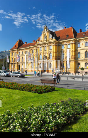 Musée de Zagreb l'Art et l'artisanat. Banque D'Images