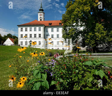 DE - La Bavière : Schaeftlarn - monastère au sud de Munich Banque D'Images