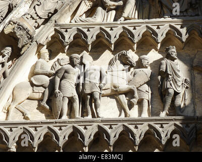 Cathédrale St Etienne à epine, france Banque D'Images