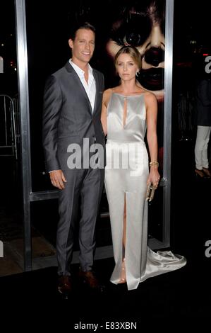 Hollywood, CA, USA. Sep 29, 2014. Ward Horton, Annabelle Wallis aux arrivées d'Annabelle Premiere, TCL Chinese 6 cinémas (autrefois Grauman's), Los Angeles, CA Septembre 29, 2014. Credit : Elizabeth Goodenough/Everett Collection/Alamy Live News Banque D'Images