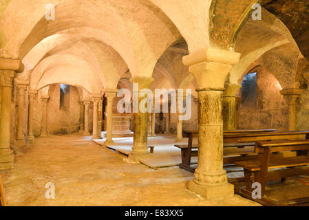 La cathédrale St Marie Madeleine à Vézelay, france Banque D'Images