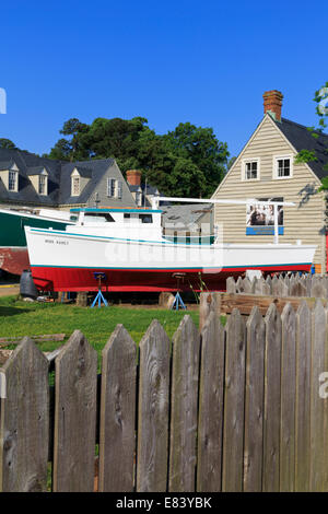 Mariniers's Museum, à Yorktown, en Virginie, USA Banque D'Images