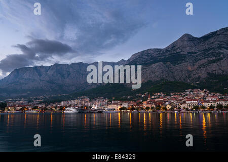 Makarska, Croatie Banque D'Images