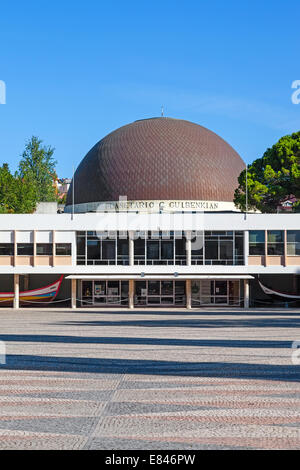 Planétarium Calouste Gulbenkian à Belém, Lisbonne, Portugal. Banque D'Images