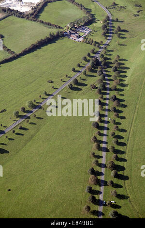 Vue aérienne de Beverley Westwood, East Yorkshire, UK Banque D'Images