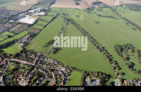 Vue aérienne de Beverley Westwood, East Yorkshire, UK Banque D'Images