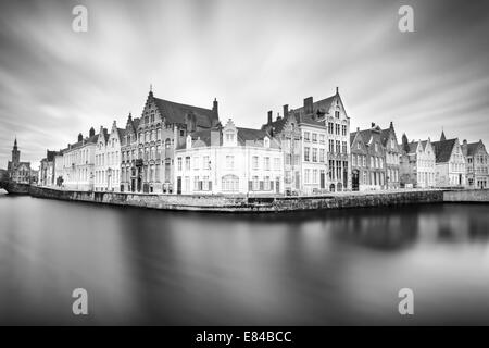 Vue sur la ville de Bruges en Belgique, l'Europe. Banque D'Images