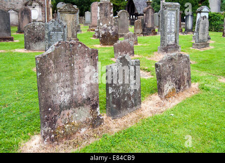 Cimetière de Luss, Ecosse, Royaume-Uni Banque D'Images