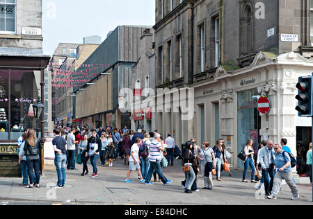 Rose Street, Édimbourg, Écosse, Royaume-Uni Banque D'Images