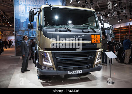 Camion VOLVO FM à la 65e Salon IAA Véhicules utilitaires à Hanovre, Allemagne 2014 Banque D'Images