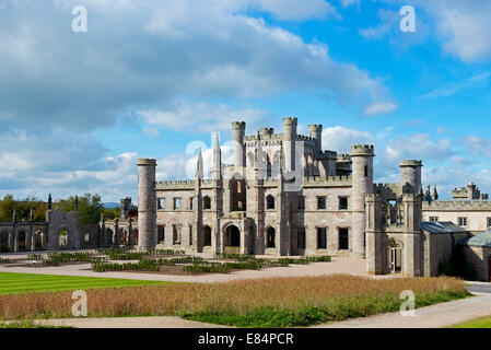 Les ruines de Lowther Castle, près de Penrith, Cumbria, Angleterre, Royaume-Uni Banque D'Images