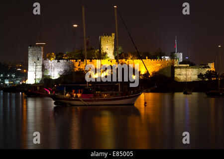 Château de Bodrum Mugla, Turquie Banque D'Images
