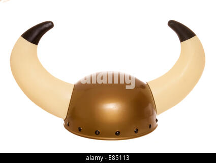 Casque viking fantaisie robe dentelle Banque D'Images