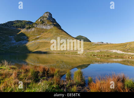 Atterkogel Augstsee Lake et Mt, perdant région, Totes Gebirge, Altaussee, Ausseerland Salzkammergut Styrie, région, Banque D'Images