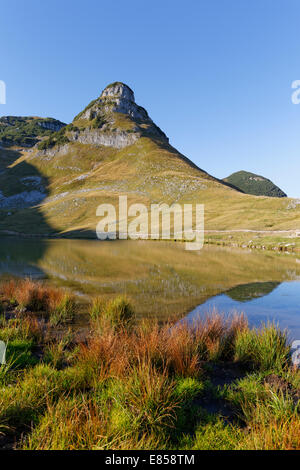 Atterkogel Augstsee Lake et Mt, perdant région, Totes Gebirge, Altaussee, Ausseerland Salzkammergut Styrie, région, Banque D'Images