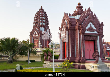 Pilier de la ville culte, lieu saint et du culte de la ville de Prachuap Khiri Khan, Thaïlande Banque D'Images