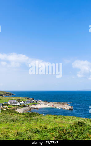 Le village de Portnoo près de Narin, Gweebarra Bay dans le sud-ouest de comté de Donegal, en République d'Irlande Banque D'Images