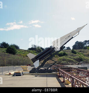 Missile Nike Hercules Marin Headlands, California, USA Banque D'Images