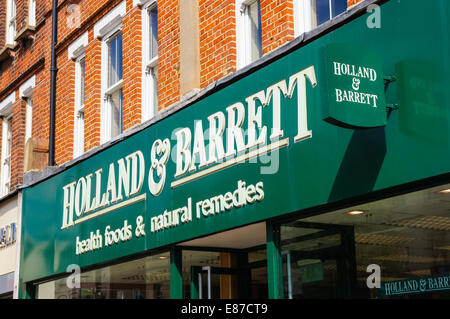 La Hollande et Barrett store sur Wood Green High Road, London England Royaume-Uni UK Banque D'Images