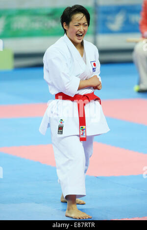 Incheon, Corée du Sud. 2Nd Oct, 2014. Kiyo Shimizu (JPN) : karaté kata individuel des femmes à Gyeyang Gymnase pendant le 2014 Jeux Asiatiques d'Incheon en Corée du Sud, la Corée du Sud. © YUTAKA/AFLO SPORT/Alamy Live News Banque D'Images