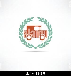 voiture de tourisme Illustration de Vecteur