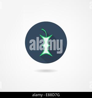 icône Apple Illustration de Vecteur