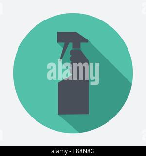 Flacon pulvérisateur Illustration de Vecteur