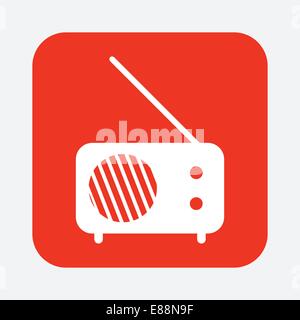 icône de la radio Illustration de Vecteur