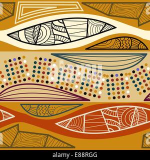 Seamless texture de tribal ethnique Illustration de Vecteur