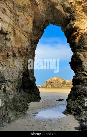 Droskyn point rolvenden Cornwall England uk Banque D'Images